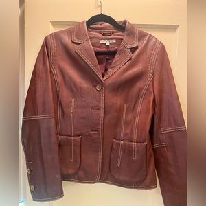 Cabi leather jacket
